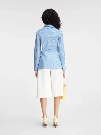 The Pablo shirt Asymmetric striped shirt