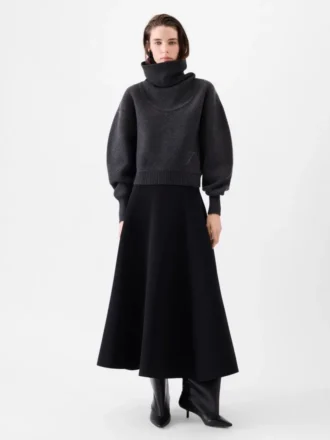 The Pallone knit Wide turtleneck sweater