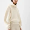 The Pallone knit Wide turtleneck sweater The Pallone knit Wide turtleneck sweater