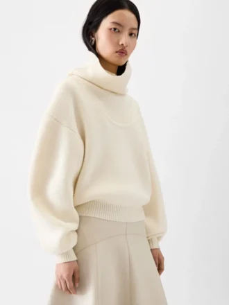 The Pallone knit Wide turtleneck sweater