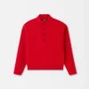 The Pallone vareuse-style knit Polo sweater The Pallone vareuse-style knit Polo sweater