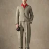 The Pallone vareuse-style knit Polo sweater The Pallone vareuse-style knit Polo sweater
