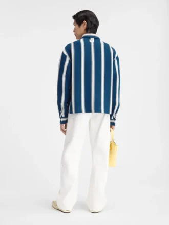 The Papier shirt Striped boxy shirt