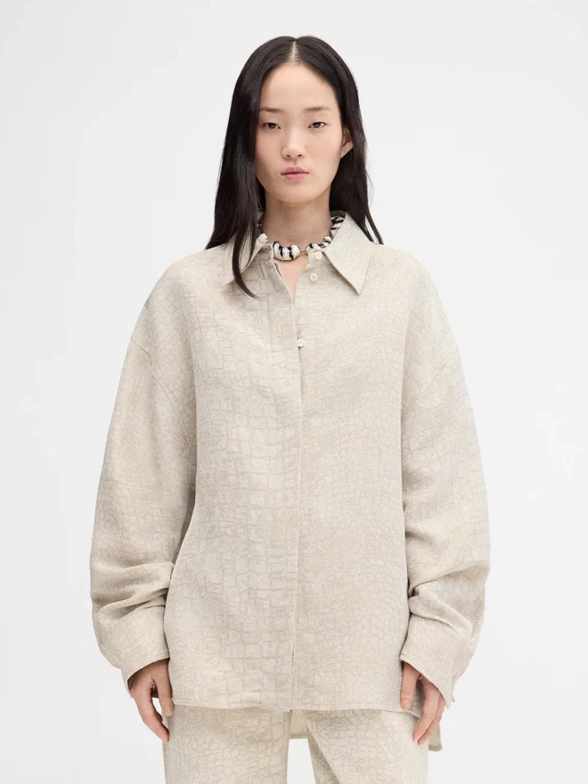 The Pasadena shirt Oversized crocodile shirt The Pasadena shirt Oversized crocodile shirt