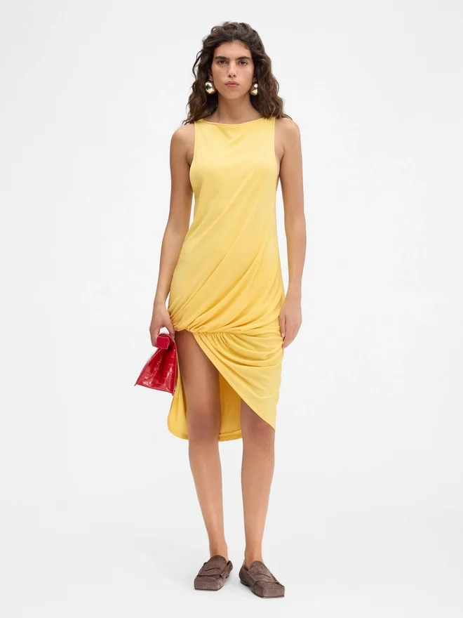 The Peplo mini dress Mini square-neck dress The Peplo mini dress Mini square-neck dress