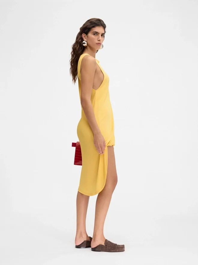 The Peplo mini dress Mini square-neck dress The Peplo mini dress Mini square-neck dress