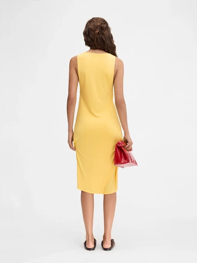The Peplo mini dress Mini square-neck dress The Peplo mini dress Mini square-neck dress