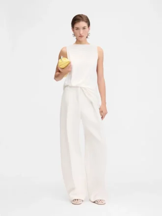 The Peplo top Square-neck top