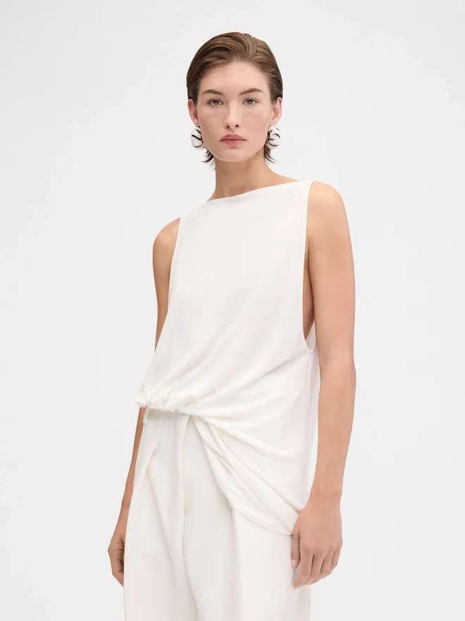 The Peplo top Square-neck top The Peplo top Square-neck top