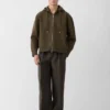 The piqué hooded cardigan Piqué knit hooded cardigan The piqué hooded cardigan Piqué knit hooded cardigan