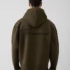 The piqué hooded cardigan Piqué knit hooded cardigan The piqué hooded cardigan Piqué knit hooded cardigan