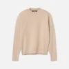 The piqué sweater Piqué knit sweater