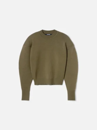 The piqué sweater Piqué knit sweater