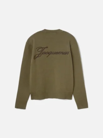 The piqué sweater Piqué knit sweater