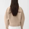 The piqué sweater Piqué knit sweater
