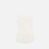 The Plumetis knit Draped tank top The Plumetis knit Draped tank top