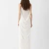 The Plumetis knit dress Draped sheer dress The Plumetis knit dress Draped sheer dress