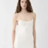 The Plumetis knit dress Draped sheer dress The Plumetis knit dress Draped sheer dress