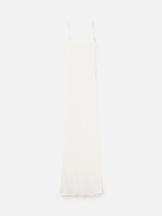 The Plumetis knit dress Draped sheer dress The Plumetis knit dress Draped sheer dress