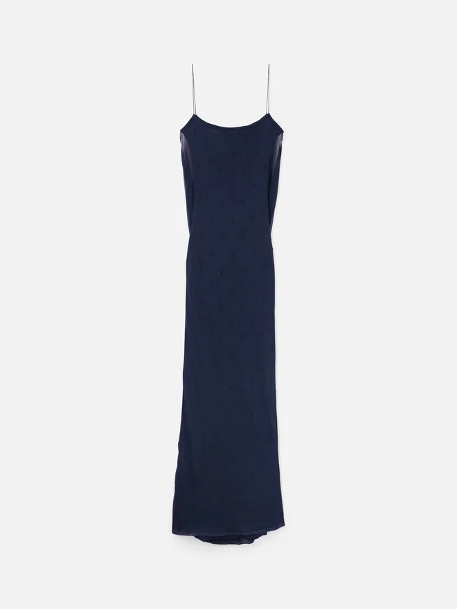The Plumetis knit dress Draped sheer dress The Plumetis knit dress Draped sheer dress