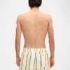 The Puntini swimsuit Striped swim shorts