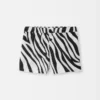 The Puntini swimsuit Zebra Arty print swim shorts The Puntini swimsuit Zebra Arty print swim shorts