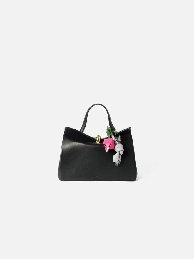 The radish Origami radish-shaped bag charm The radish Origami radish-shaped bag charm