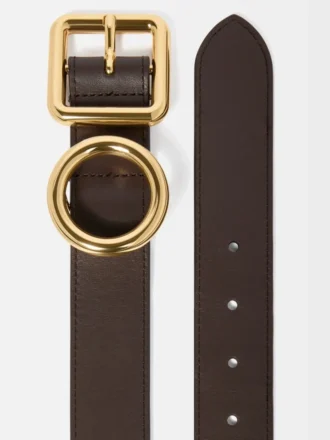 The Regalo belt Circle and square buckle belt