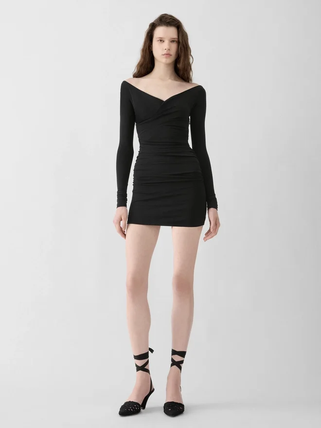 The Rita mini dress Short wrap dress The Rita mini dress Short wrap dress