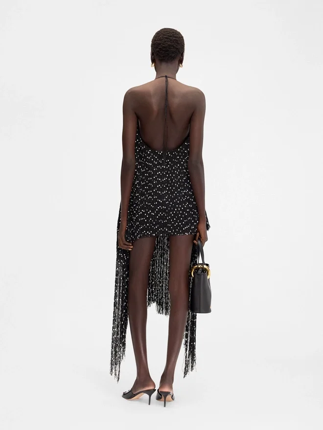 The Riviera dress Fringe halter dress The Riviera dress Fringe halter dress