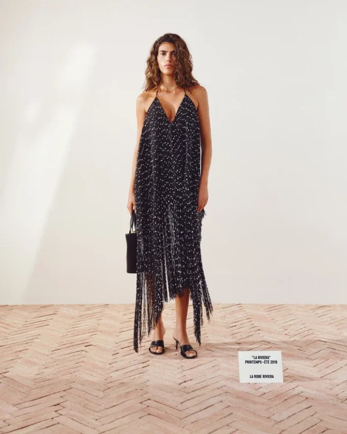The Riviera dress Fringe halter dress The Riviera dress Fringe halter dress