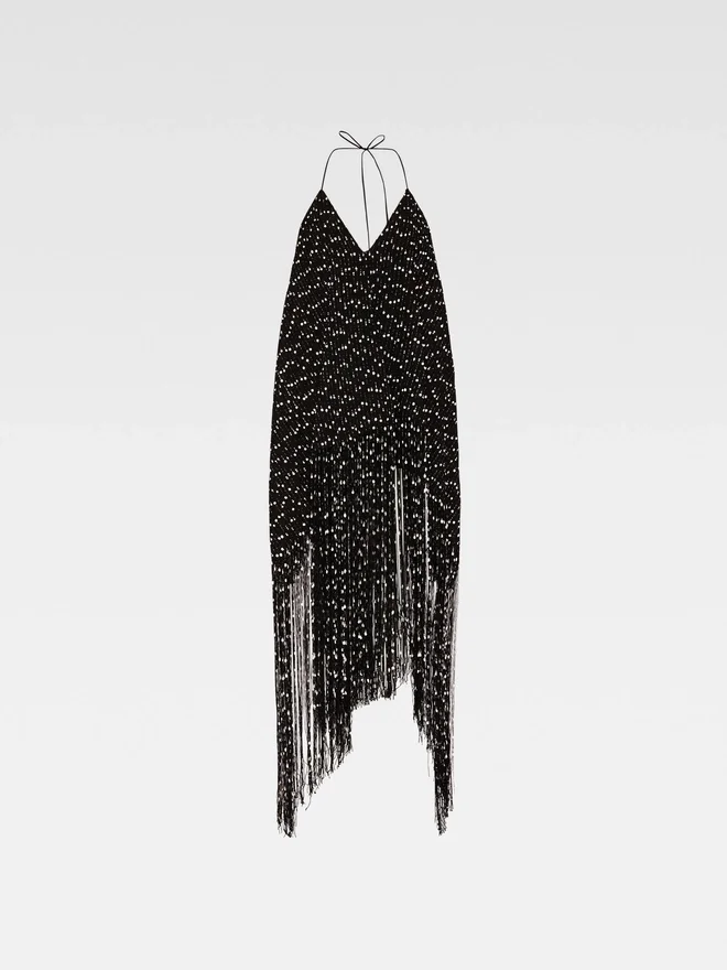The Riviera dress Fringe halter dress The Riviera dress Fringe halter dress