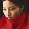 The Rond Carré earrings Asymmetric mini hoop earrings The Rond Carré earrings Asymmetric mini hoop earrings