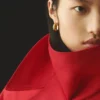 The Rond Carré earrings Asymmetric mini hoop earrings The Rond Carré earrings Asymmetric mini hoop earrings