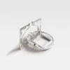 The Rond Carré hoops earrings Asymmetrical hoop earrings The Rond Carré hoops earrings Asymmetrical hoop earrings