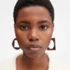 The Rond Carré hoops earrings Asymmetrical hoop earrings The Rond Carré hoops earrings Asymmetrical hoop earrings