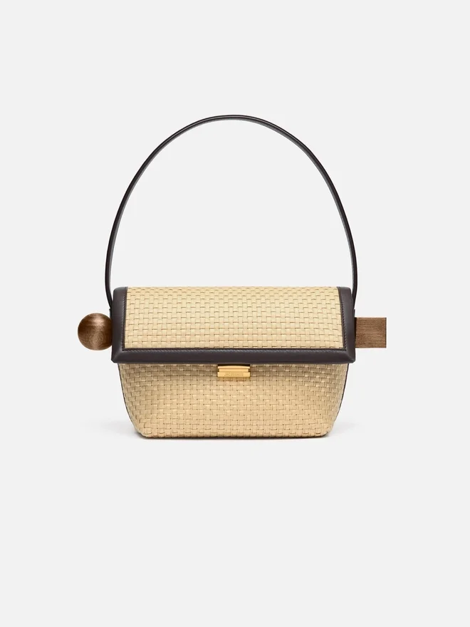 The Rond Carré Shoulder bag with flap The Rond Carré Shoulder bag with flap