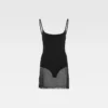 The Roupao knit dress Sheer mini dress The Roupao knit dress Sheer mini dress