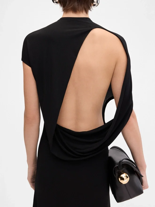 The Salerno dress Asymmetric draped dress The Salerno dress Asymmetric draped dress