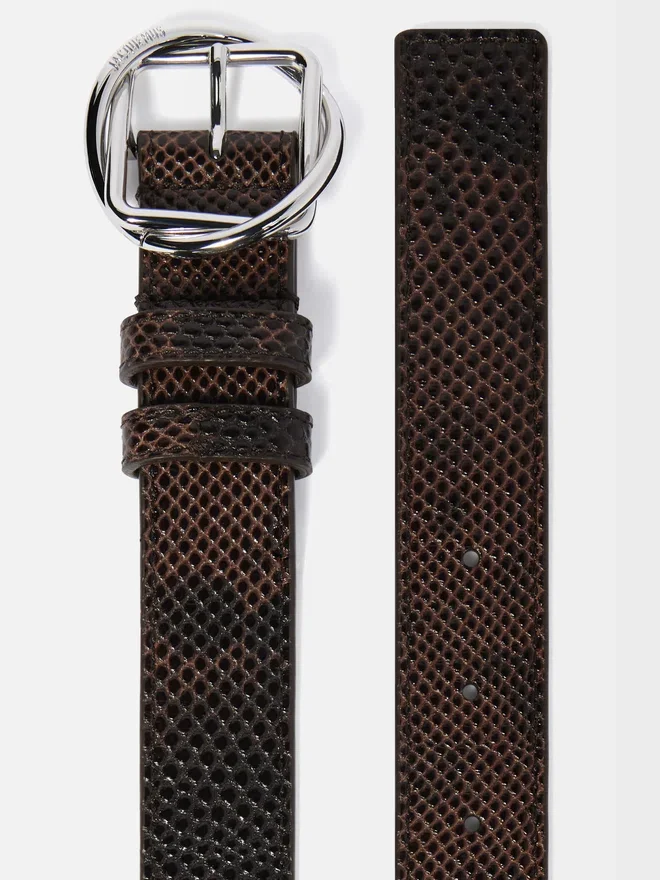 The Salon belt Rond-Carré buckle belt The Salon belt Rond-Carré buckle belt
