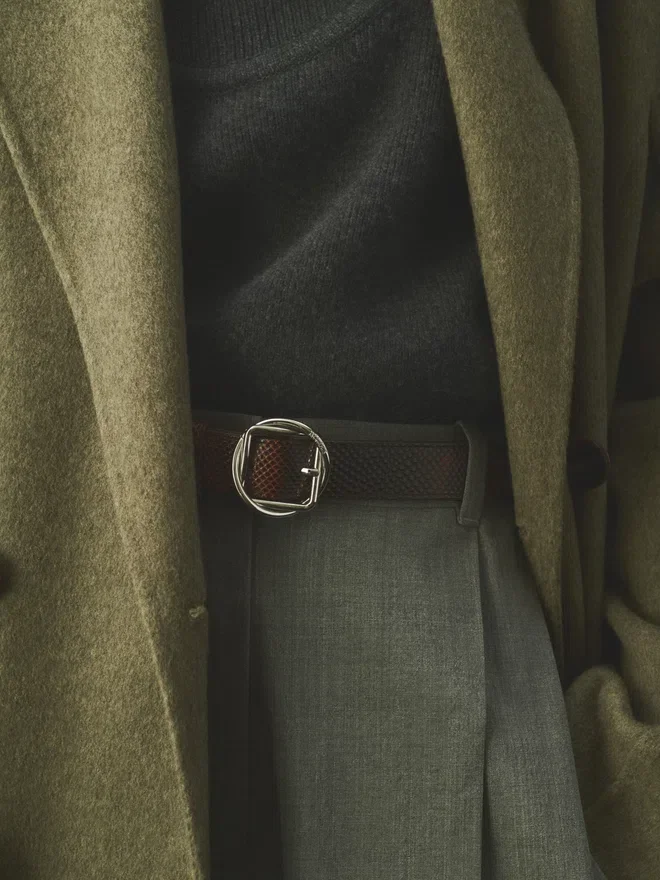 The Salon belt Rond-Carré buckle belt The Salon belt Rond-Carré buckle belt
