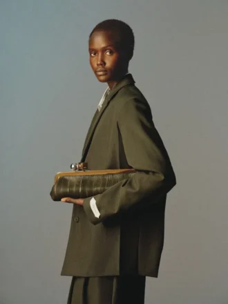 The Salon clutch Long clasp bag