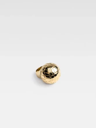 The Salon ring Crocodile-motif circle ring The Salon ring Crocodile-motif circle ring