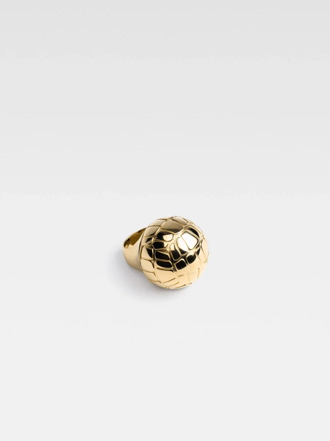 The Salon ring Crocodile-motif circle ring The Salon ring Crocodile-motif circle ring