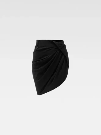 The Saudade mini skirt Draped mini skirt