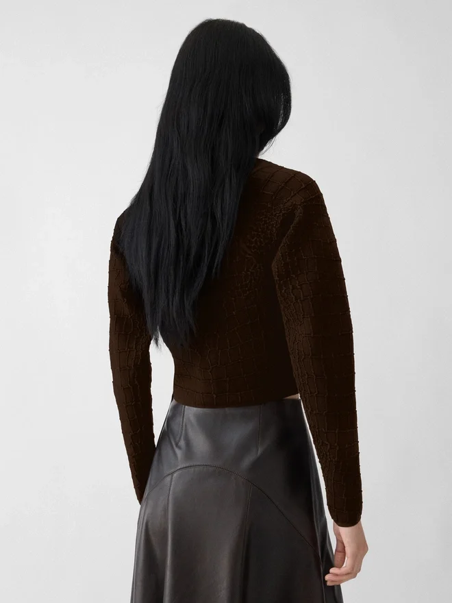 The Scala cardigan High-neck cardigan The Scala cardigan High-neck cardigan