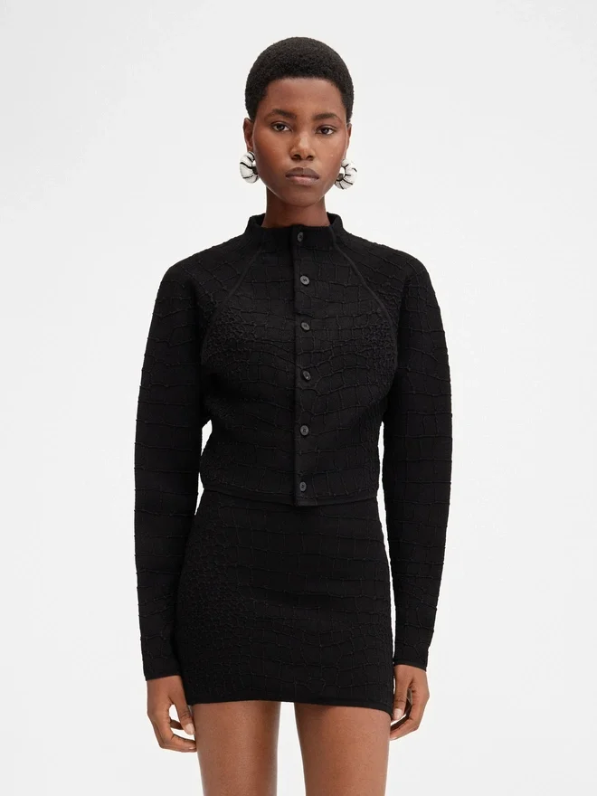 The Scala cardigan High-neck cardigan The Scala cardigan High-neck cardigan