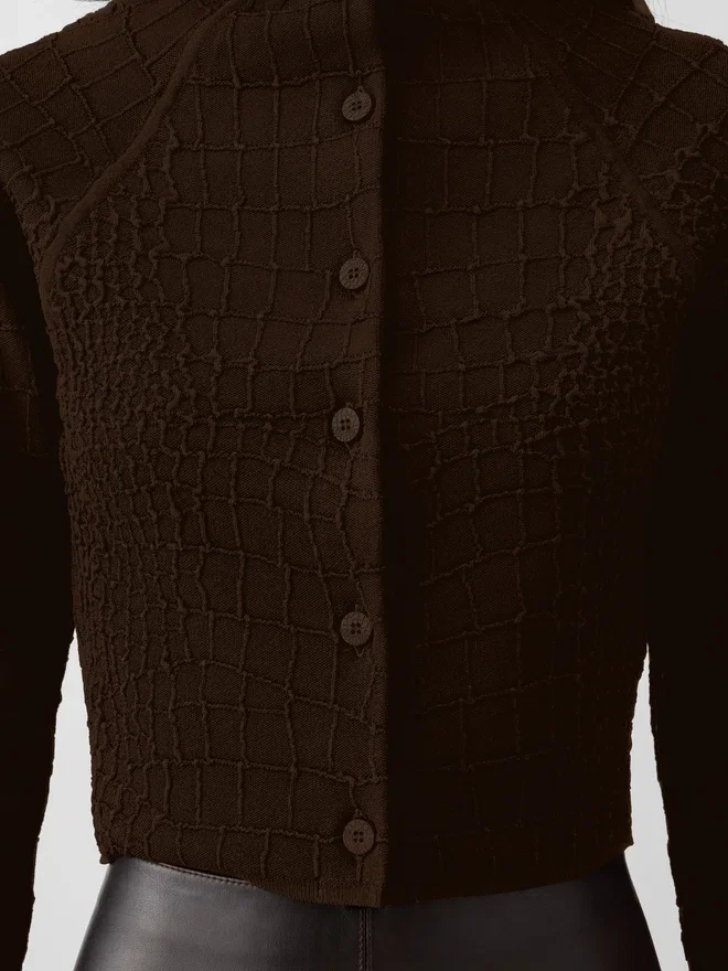 The Scala cardigan High-neck cardigan The Scala cardigan High-neck cardigan