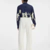 The Scala de-Nîmes denim pants Curved jeans