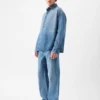 The Simon de-Nîmes denim shirt Straight denim shirt